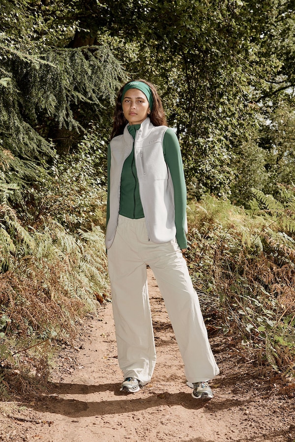 DSGN Studio DSGN Studio Sport Nylon Straight Leg Trouser Ice Grey