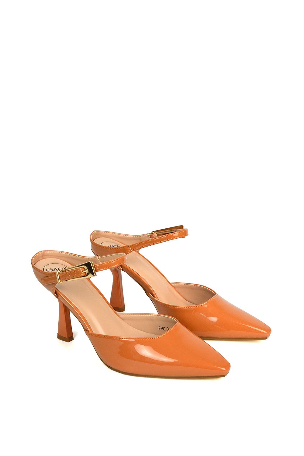 XY London 'Daisy-May' Stiletto High Heel Slip On Pointed Toe Court Shoes image 5