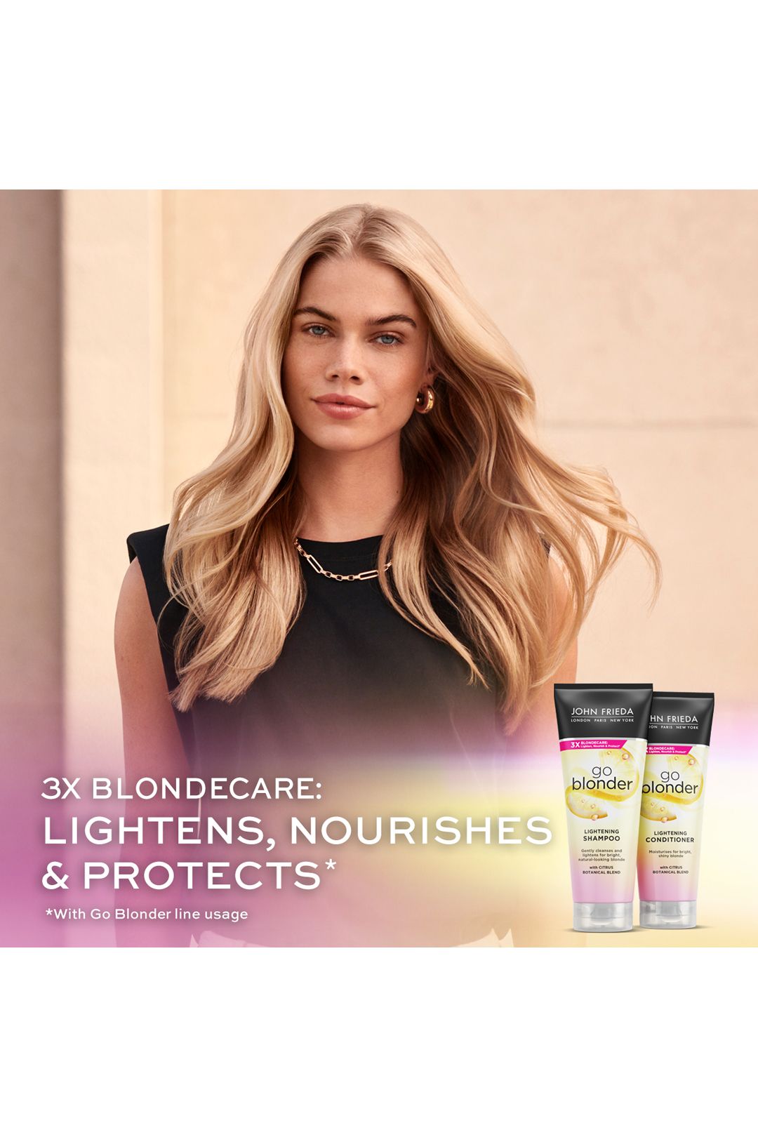 John Frieda Sheer Blonde Go Blonder Lightening Conditioner 250ml Multi image 3