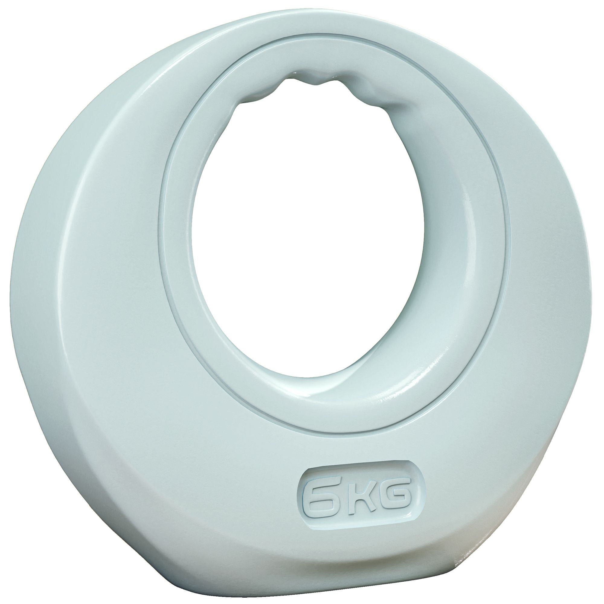 SPORTNOW 6kg Kettlebell for Weight Lifting, Strength Training, Light Grey image 2