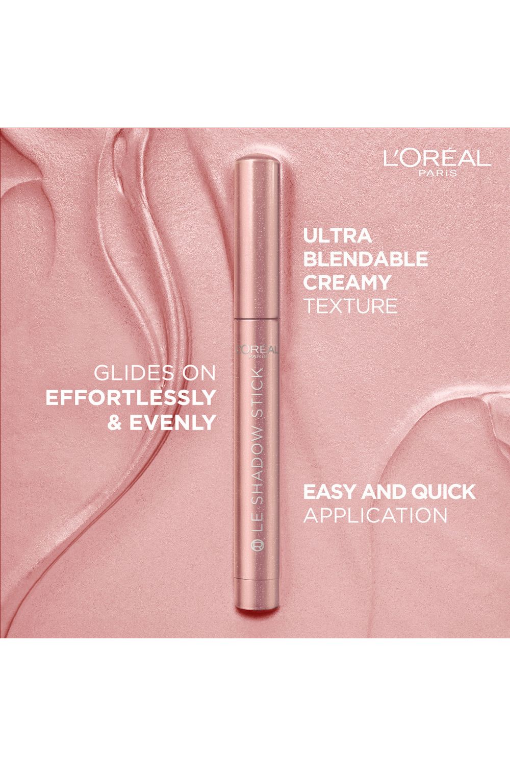 L'Oréal Paris Le Shadow Stick Eyeshadow 1.4g Magnetic Mauve image 3