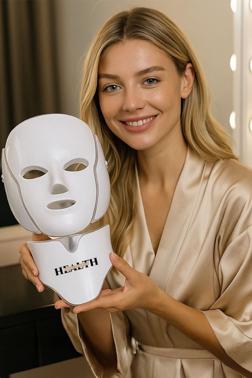 StarGate ClearSkin Glow II LED Face Mask for Anti-ageing Skincare Wellness