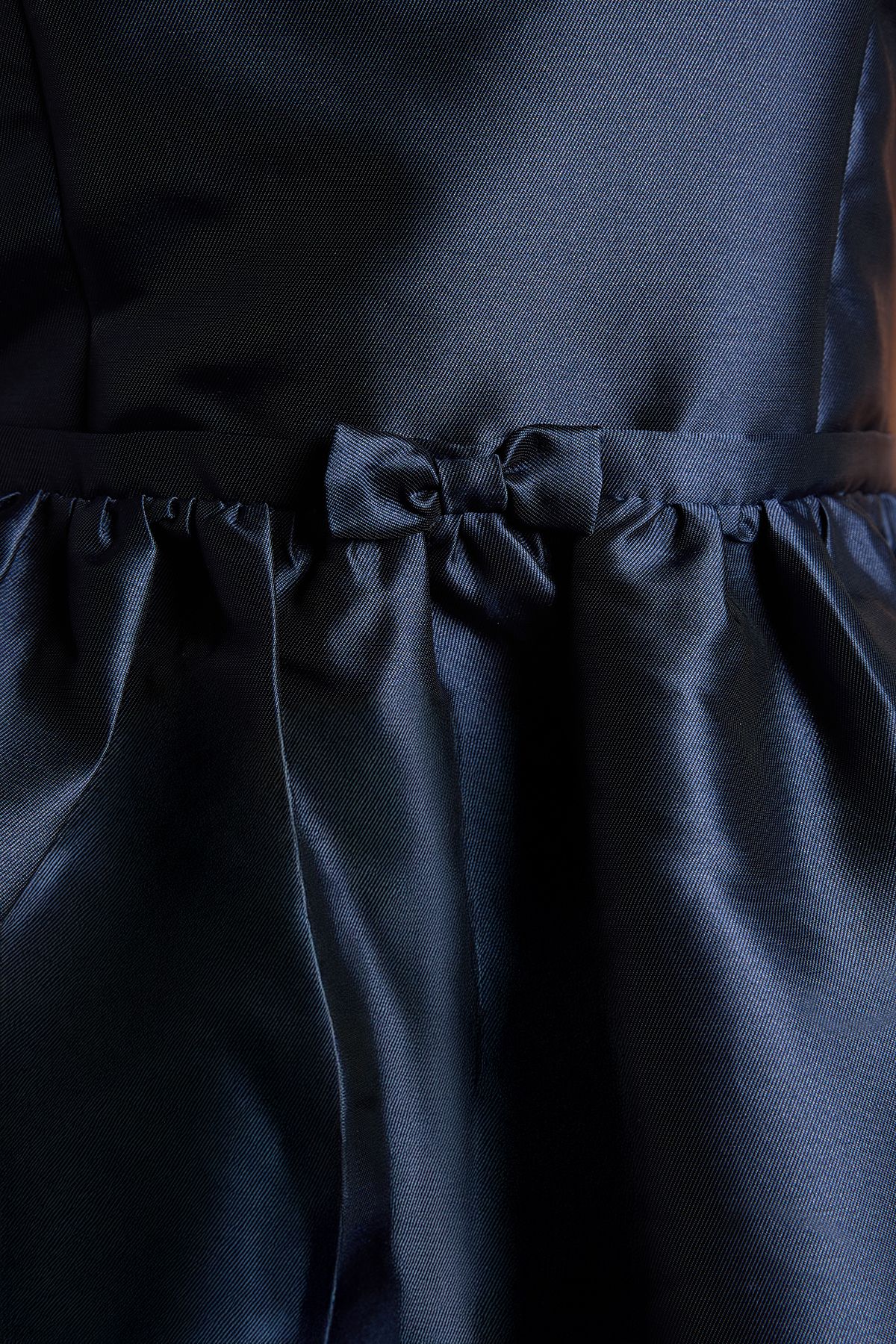 Coast Teen Coast Twill Bow Maxi Bridesmaid Dress Navy image 4