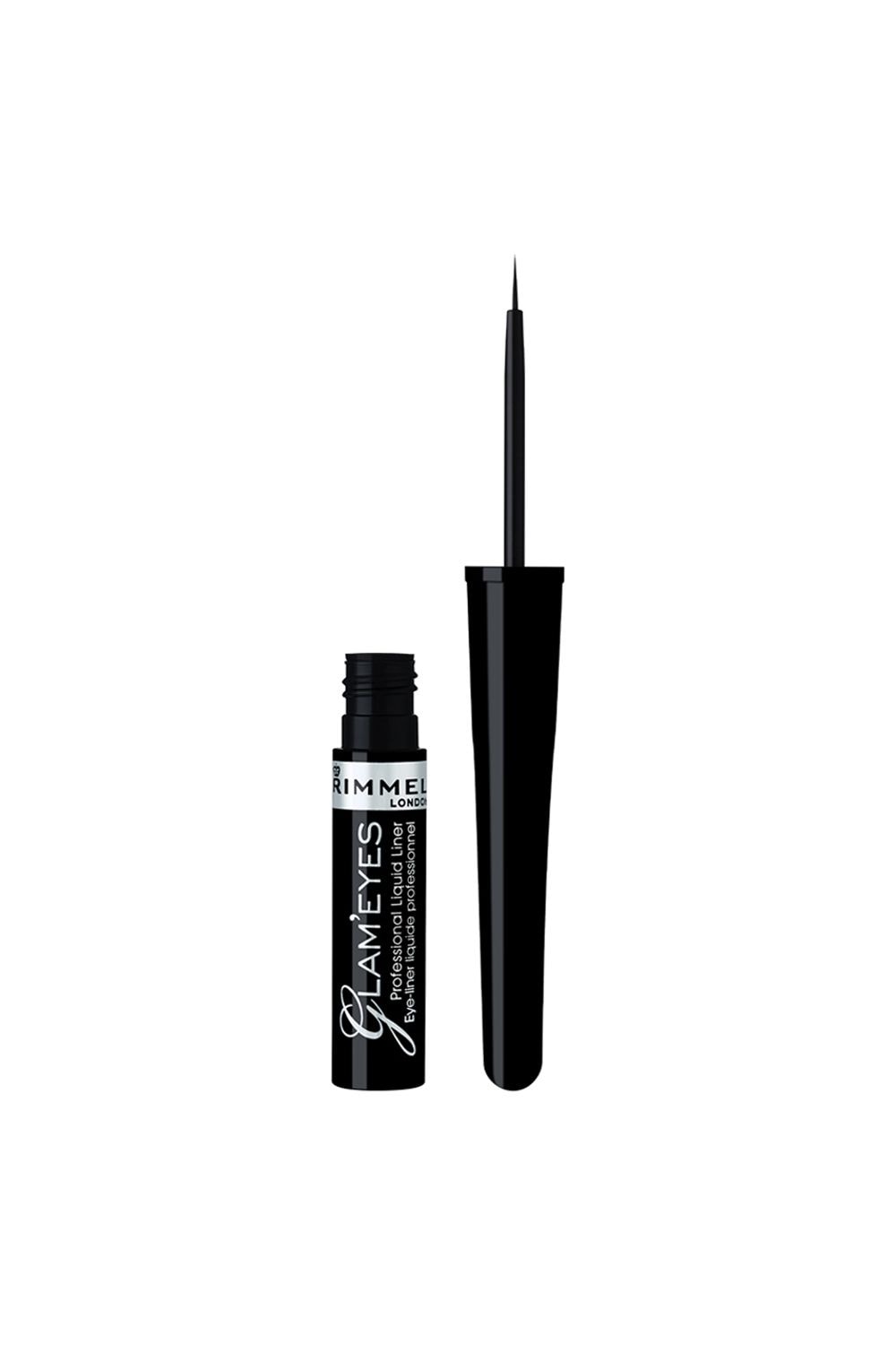 Rimmel London Glam Eyes Professional Liquid Liner Black Glamour image 1