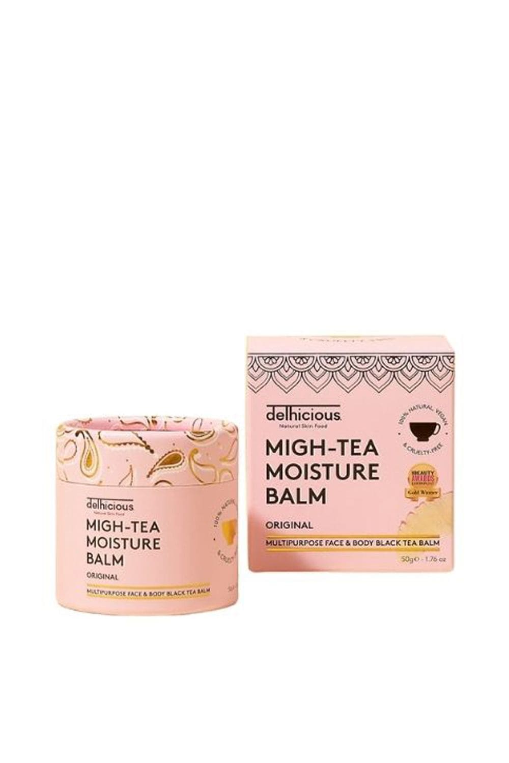 Delhicious Migh-Tea Moisturise Multipurpose Balm - Original 50g Multi image 1