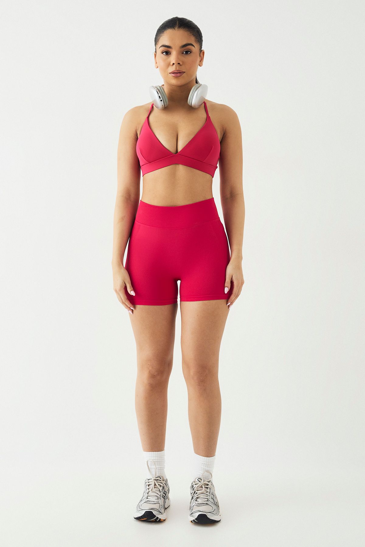 DSGN Studio DSGN Studio Sport Ultra Contour Bum Scrunch Seamless Short Raspberry image 5