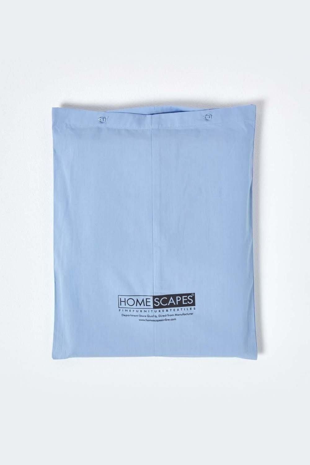 Homescapes Egyptian Cotton Duvet Cover with Pillowcase, 200 TC image 6