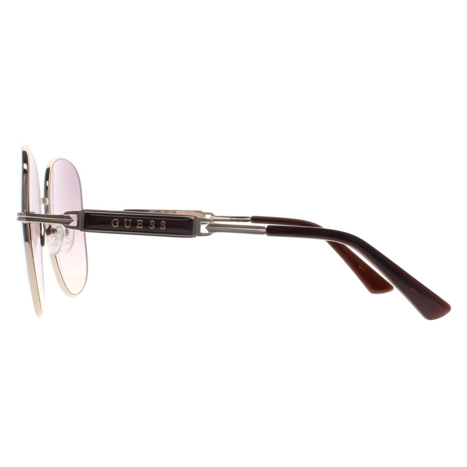 Guess Oval Gold Bordeaux Gradient GF6190 image 3