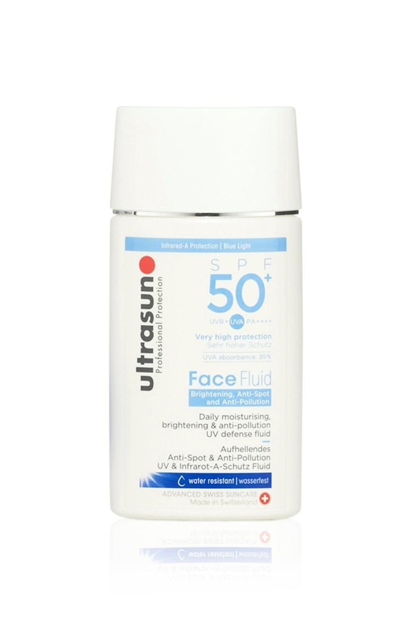 Ultrasun Anti Pollution Face Fluid  SPF 50+ White