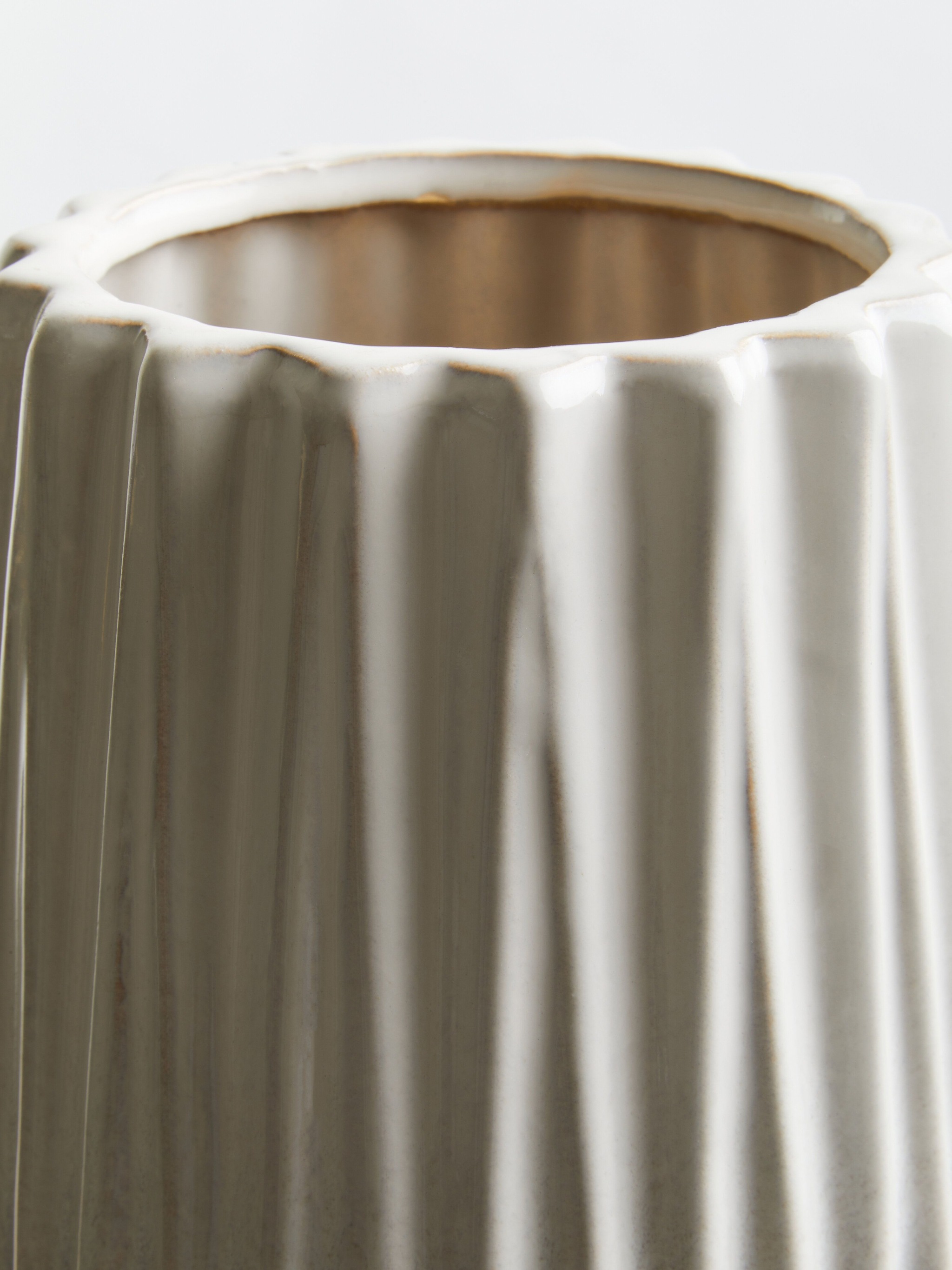 Orsina Handcrafted Large Vase, Durable Ceramic Vase, Sturdy Flower Vase, Giftable Stoneware Ceramic Vase for Decor image 4