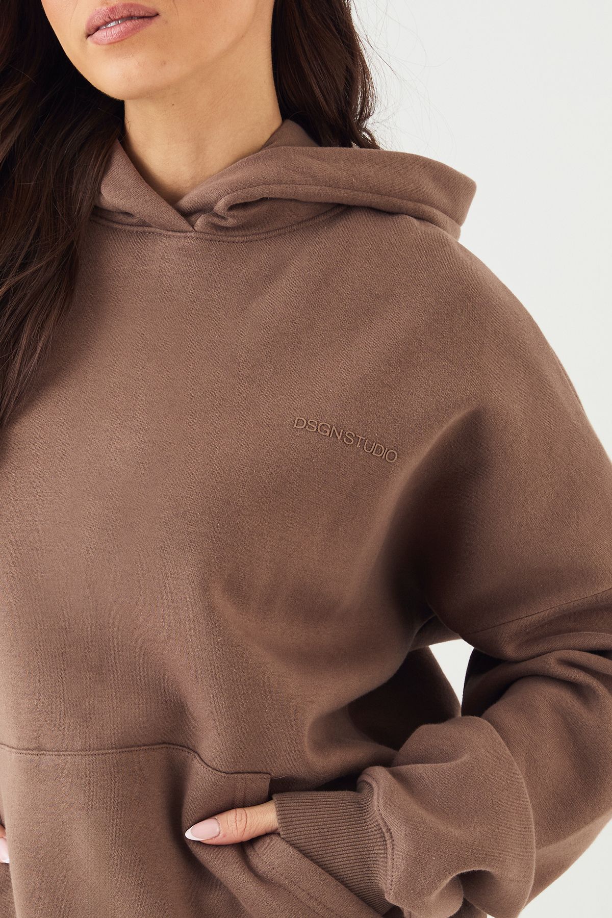 DSGN Studio DSGN Studio Oversized Hoodie Mocha image 4