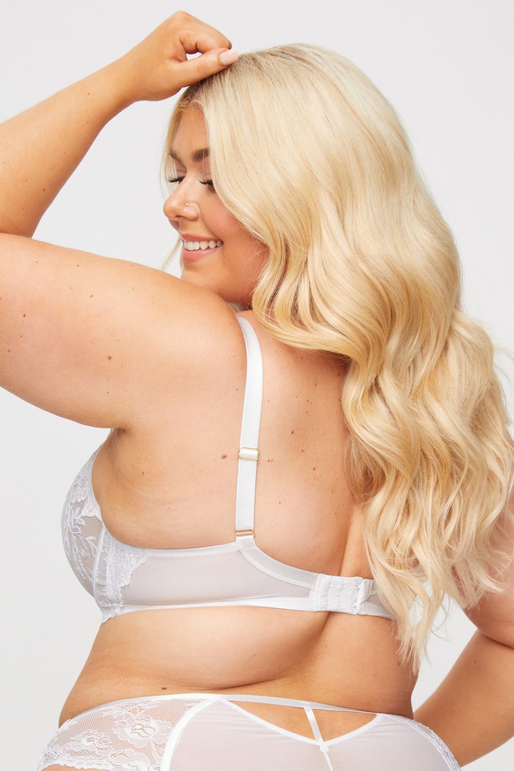 Ann Summers The Icon Fuller Bust Padded Plunge Bra WEDDING image 2