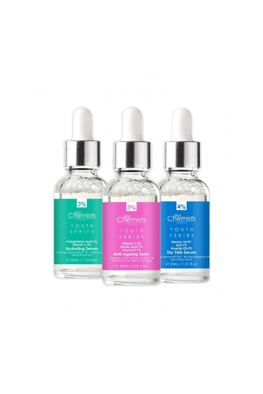 skinChemists Youth Series Anti-Ageing Serum Combo Pack image 1