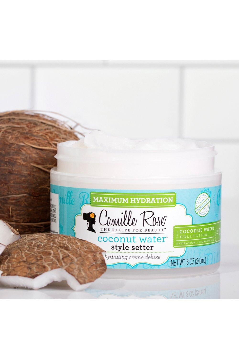 Camille Rose Coconut Water Style Setter Hydrating Crème Deluxe 240ml Multi image 4