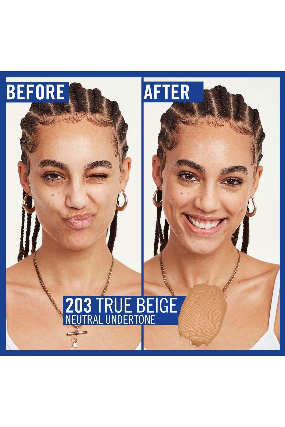 Rimmel London Match Perfection Foundation True Beige 203 image 2