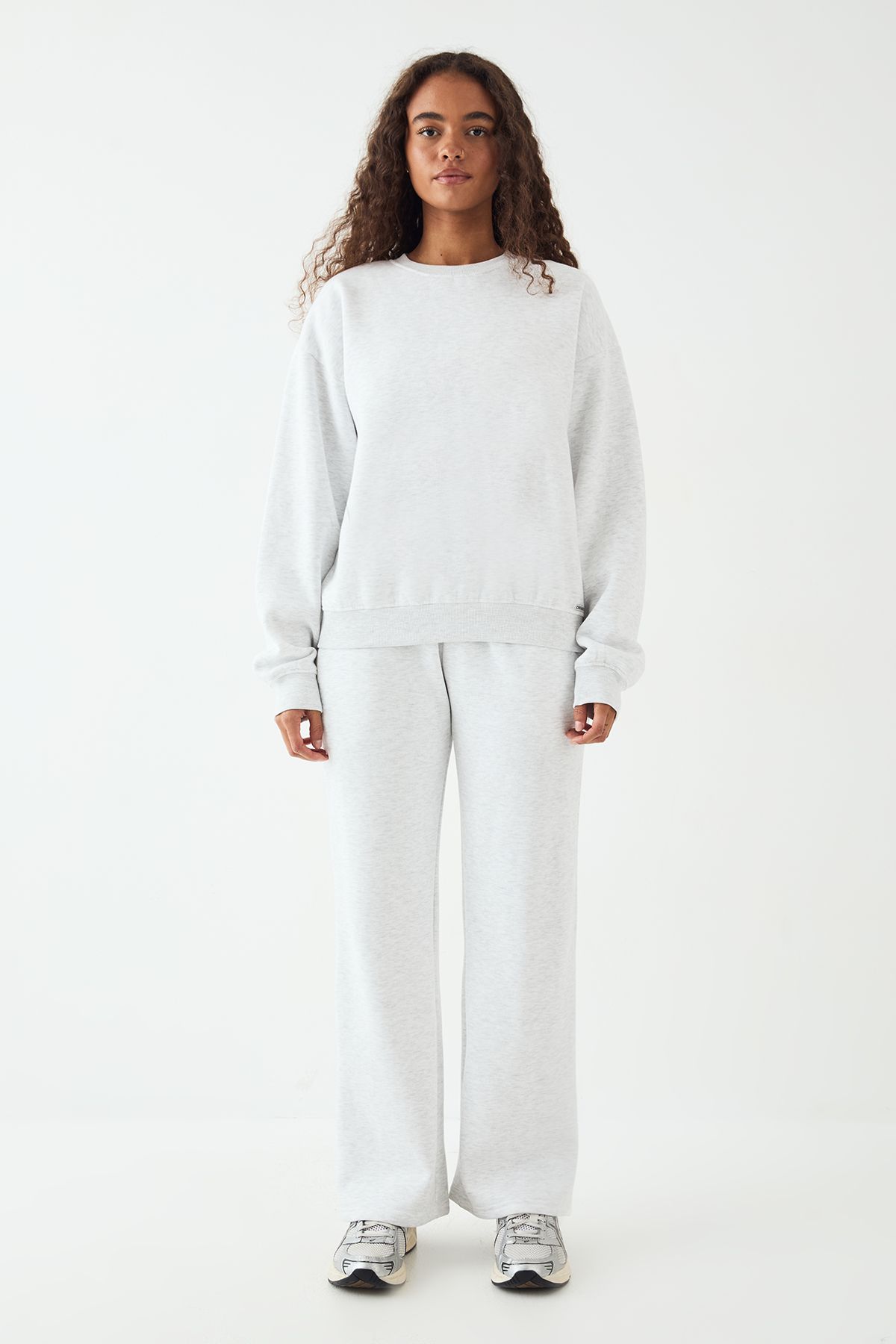 DSGN Studio DSGN Studio Crew Neck Oversized Sweatshirt Ash Grey image 5