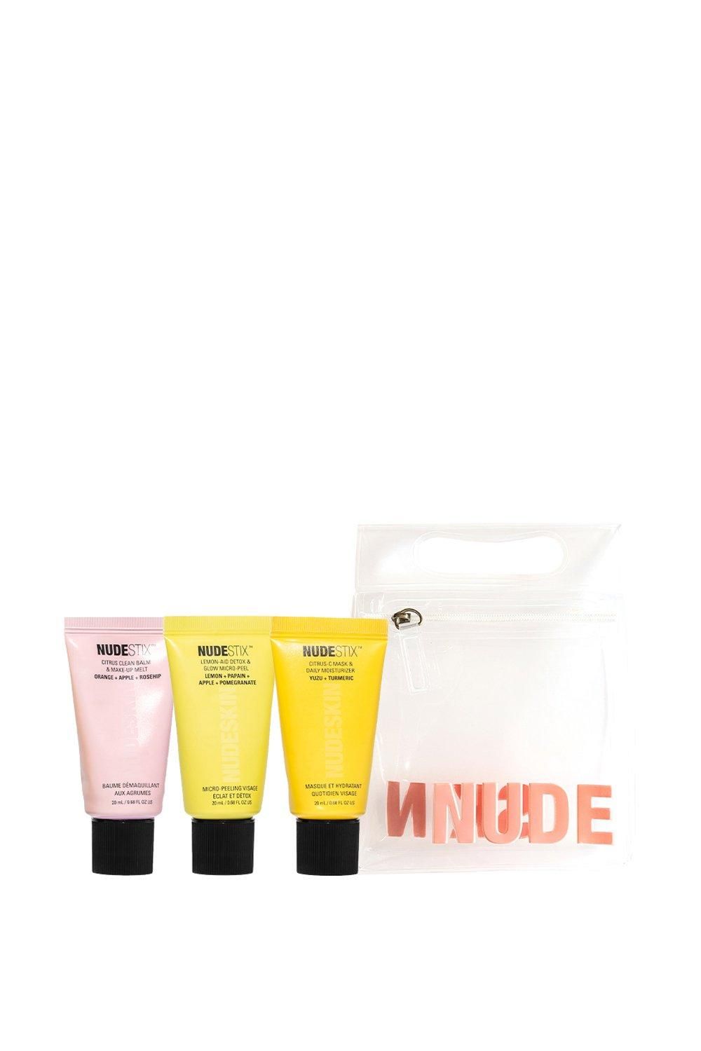 Nudestix Nudeskin Kit 3-Step Citrus Skin Renewal - Makeup Multi image 1