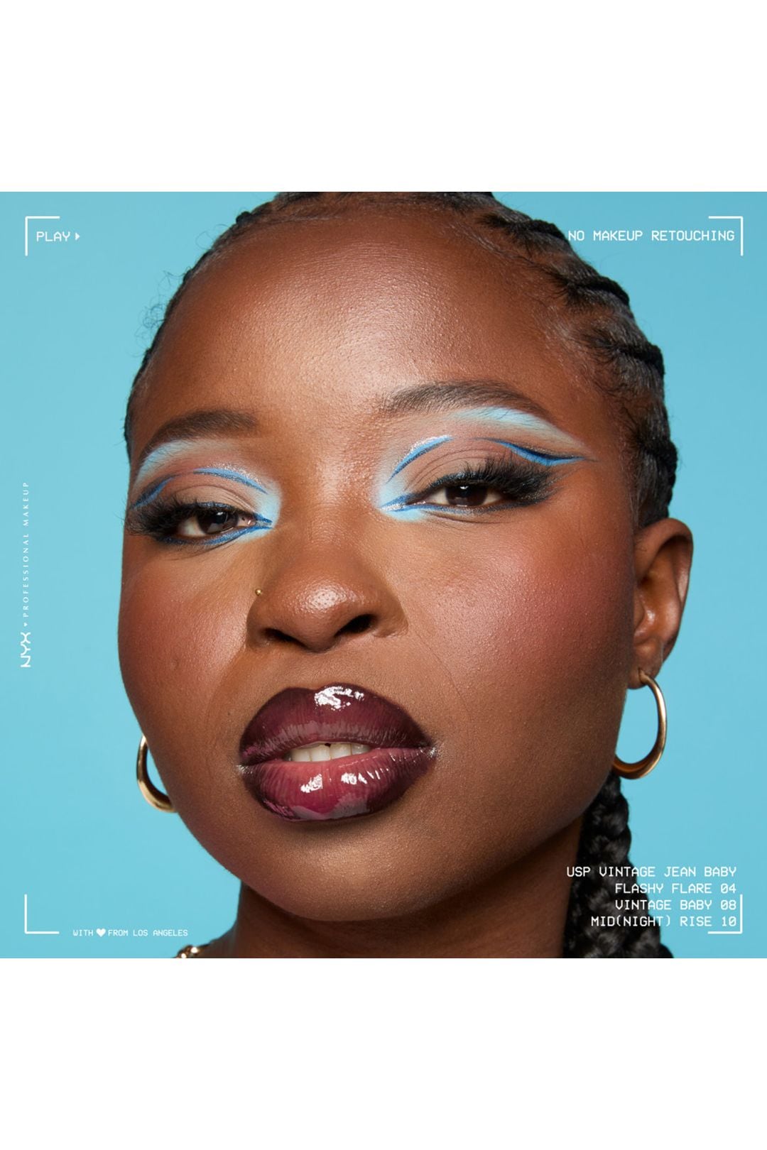 NYX Professional Makeup Epic Ink Glitz, Metallic Liquid Eyeliner 1ml Flashy Flare image 7