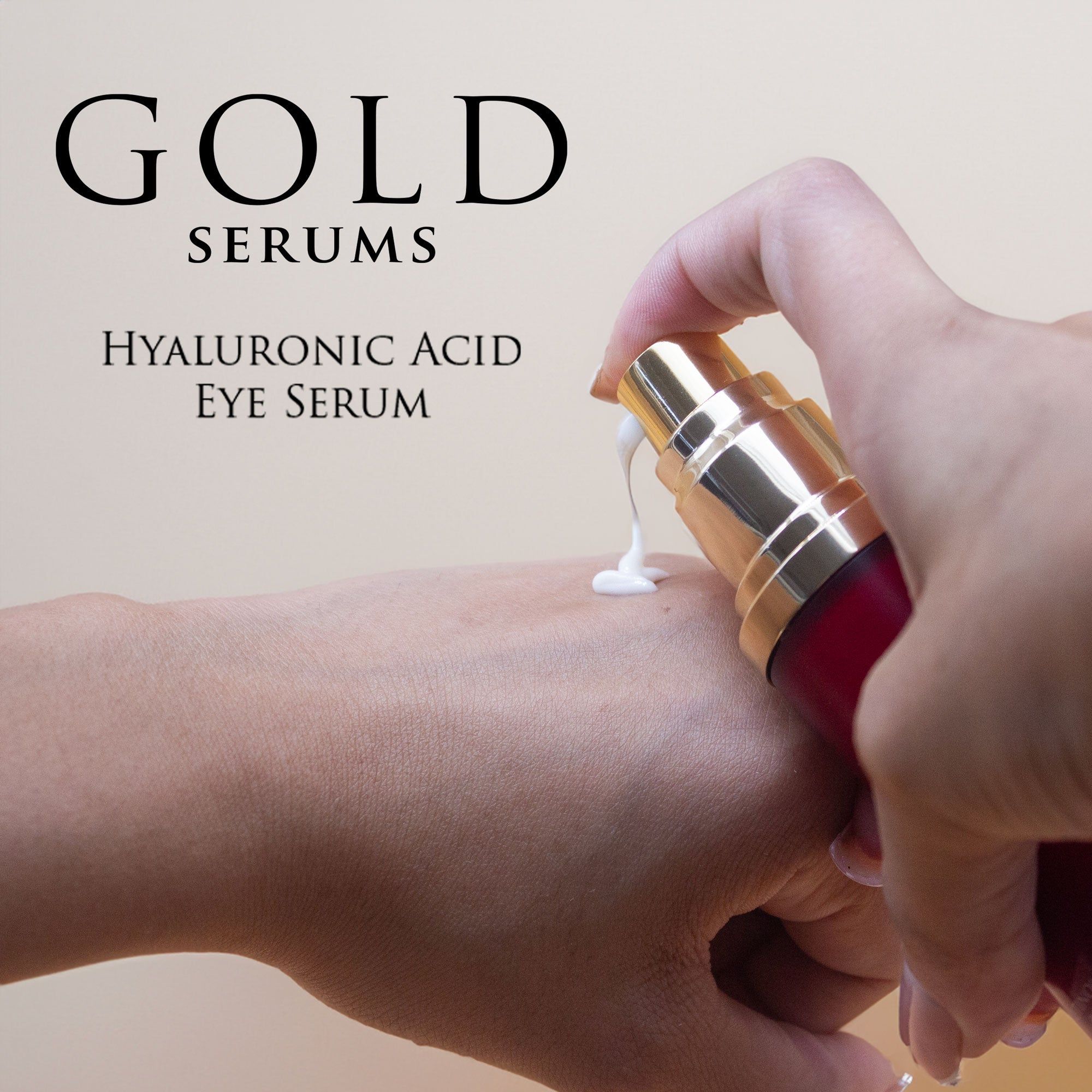 Gold Serums Hyaluronic Acid Eye Serum 15ml image 4