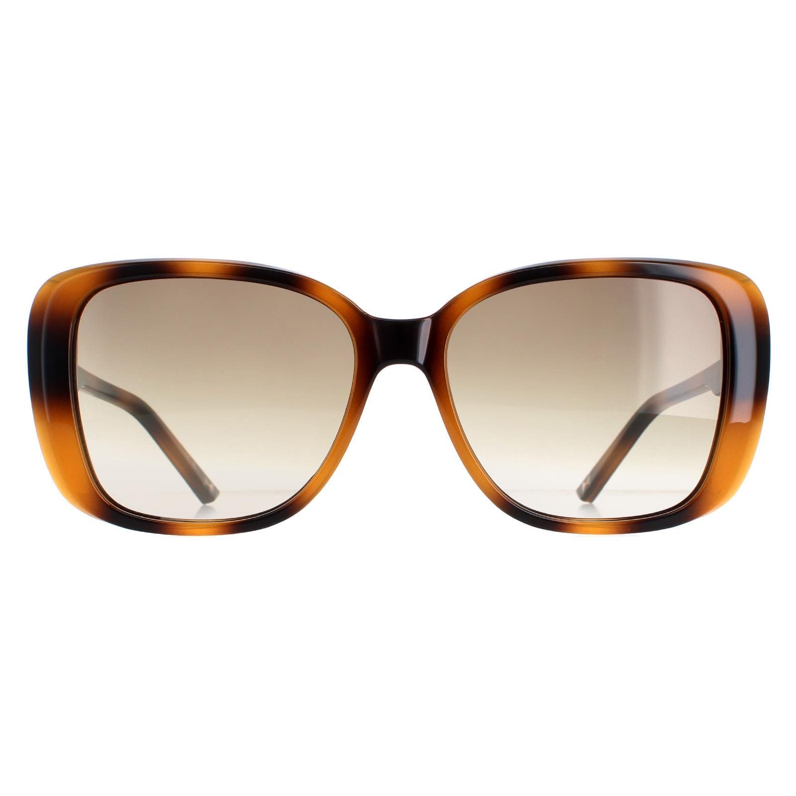 Ted Baker Square Havana Brown Gradient TB1640 Margo image 1