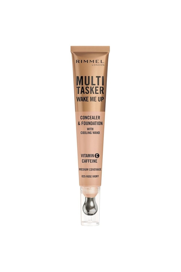 Rimmel London Multi-Tasker Wake Me Up Foundation & Concealer Rose Ivory