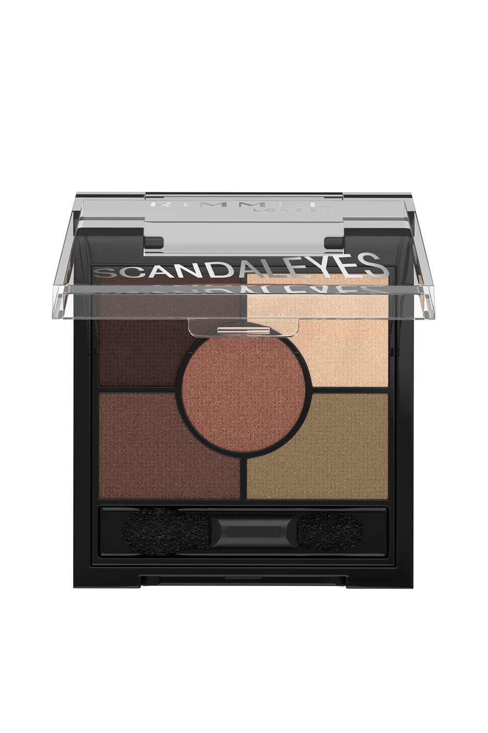 Rimmel London Scandaleyes 5 Pan Palette Eyeshadow - Brixton Brown Multi image 2