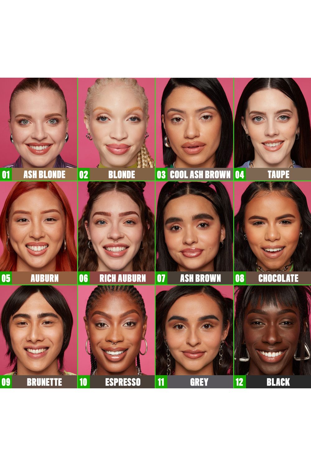 NYX Professional Makeup Blade & Shade, Nano Brow Mechanical Pencil 0.06g Auburn image 2