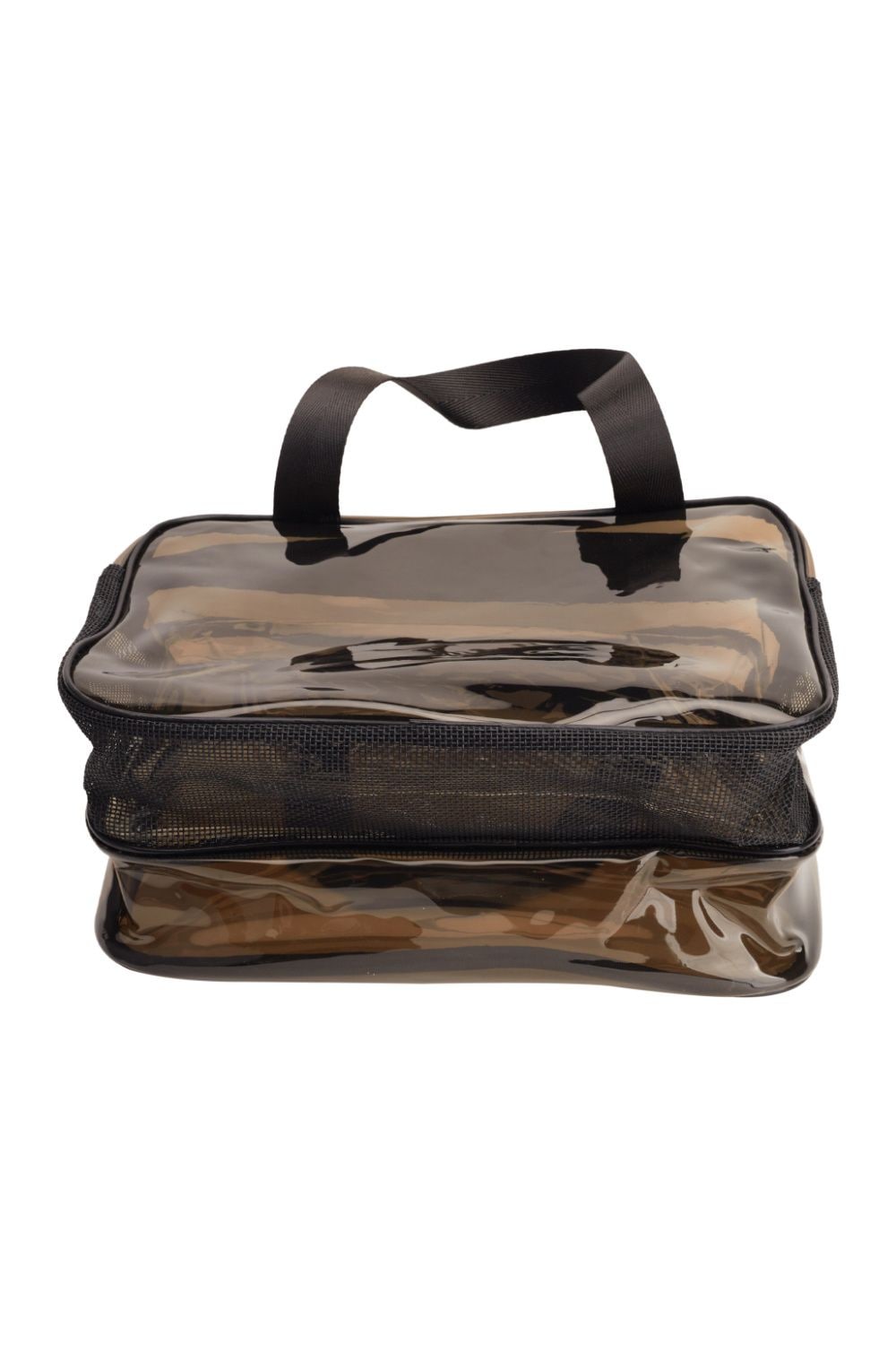 Living and Home Dry/Wet Separation Transparent Travel Makeup Bag image 4