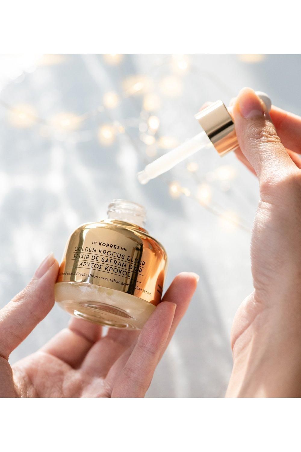 Korres Golden Krocus Ageless Saffron Elixir Clear image 2