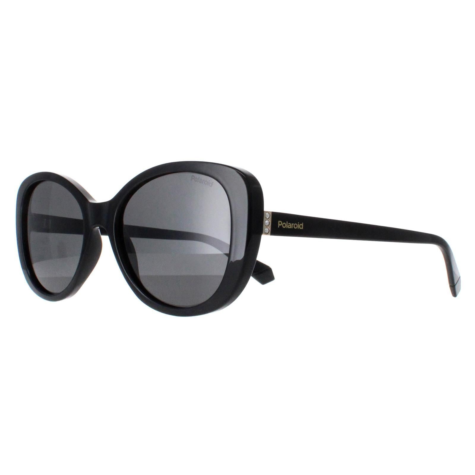 Polaroid Butterfly Black Grey Polarized PLD 4154/S/X image 2