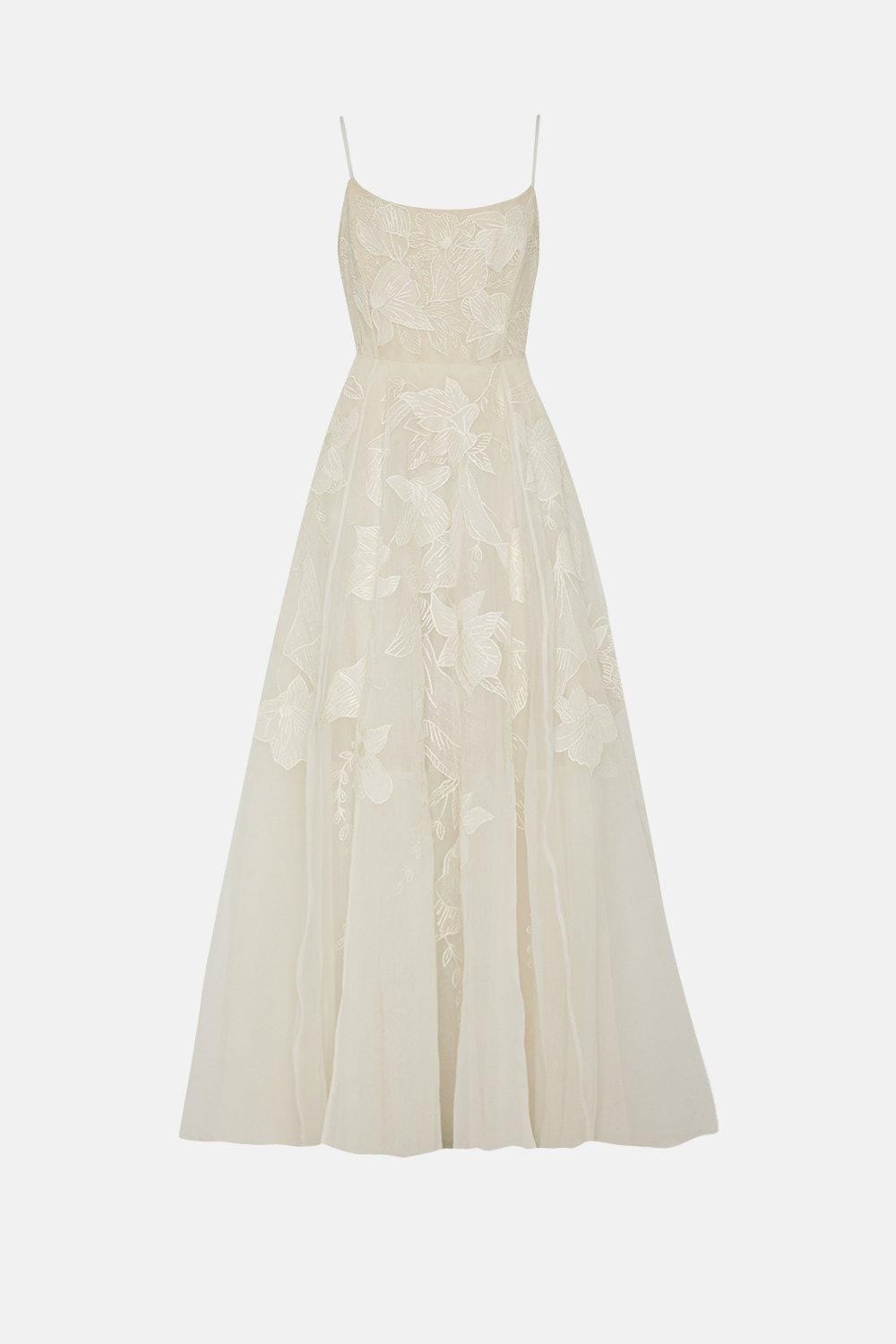 Coast RSN Inspired Corset Maxi Wedding Dress Ivory image 5