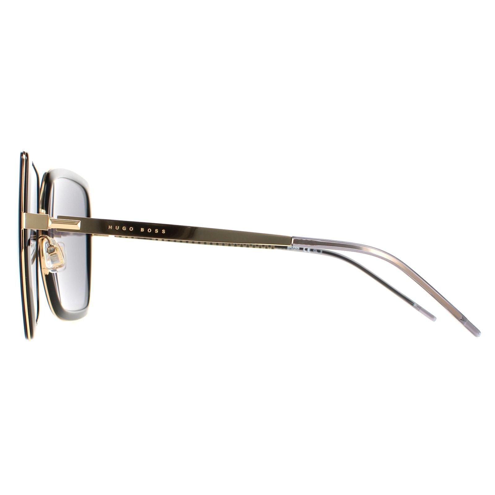 Hugo Boss Square Gold Black Grey BOSS 1208/S image 3