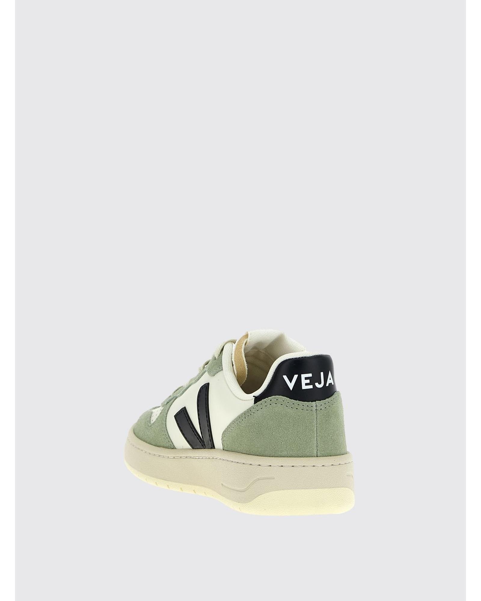 Veja V10 Extra WhiteField Green Sneakers image 3