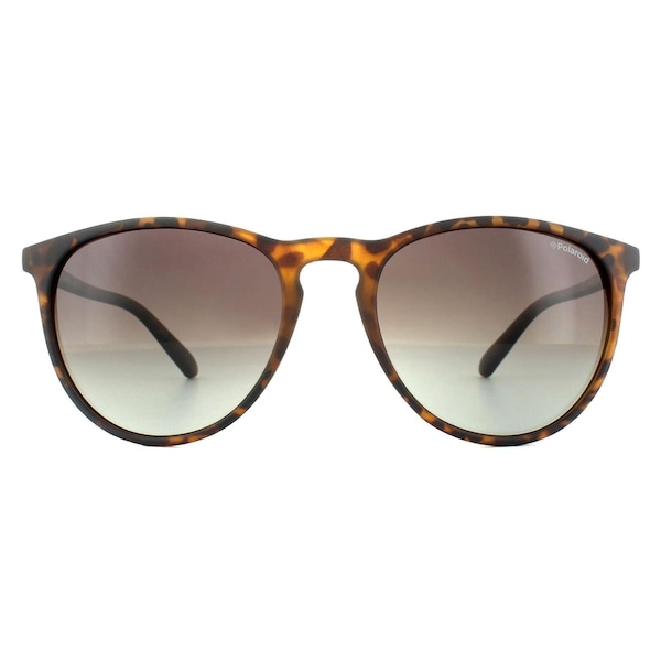 Polaroid Cat Eye Havana Brown Gradient Polarized Sunglasses