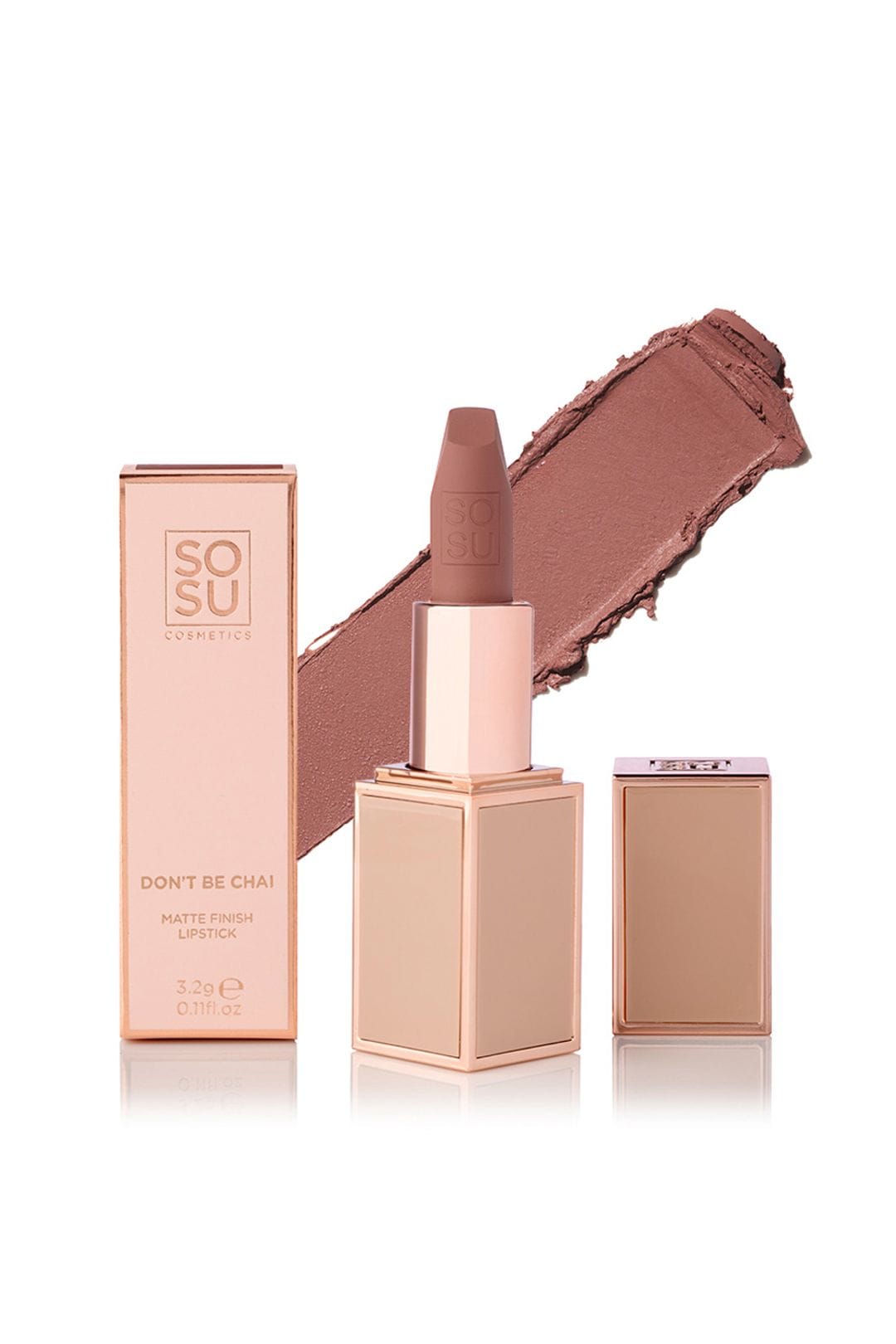 SOSU Cosmetics Matte Lipstick 3.7g Dont Be Chai Matte image 1
