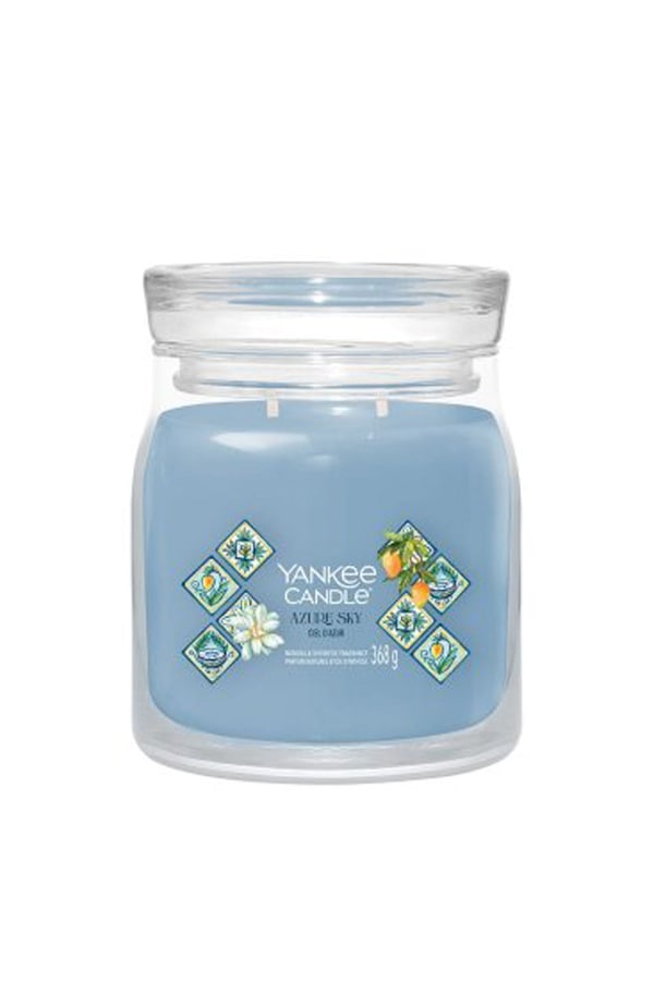 Yankee Candle Signature Medium Jar Azure Sky Multi