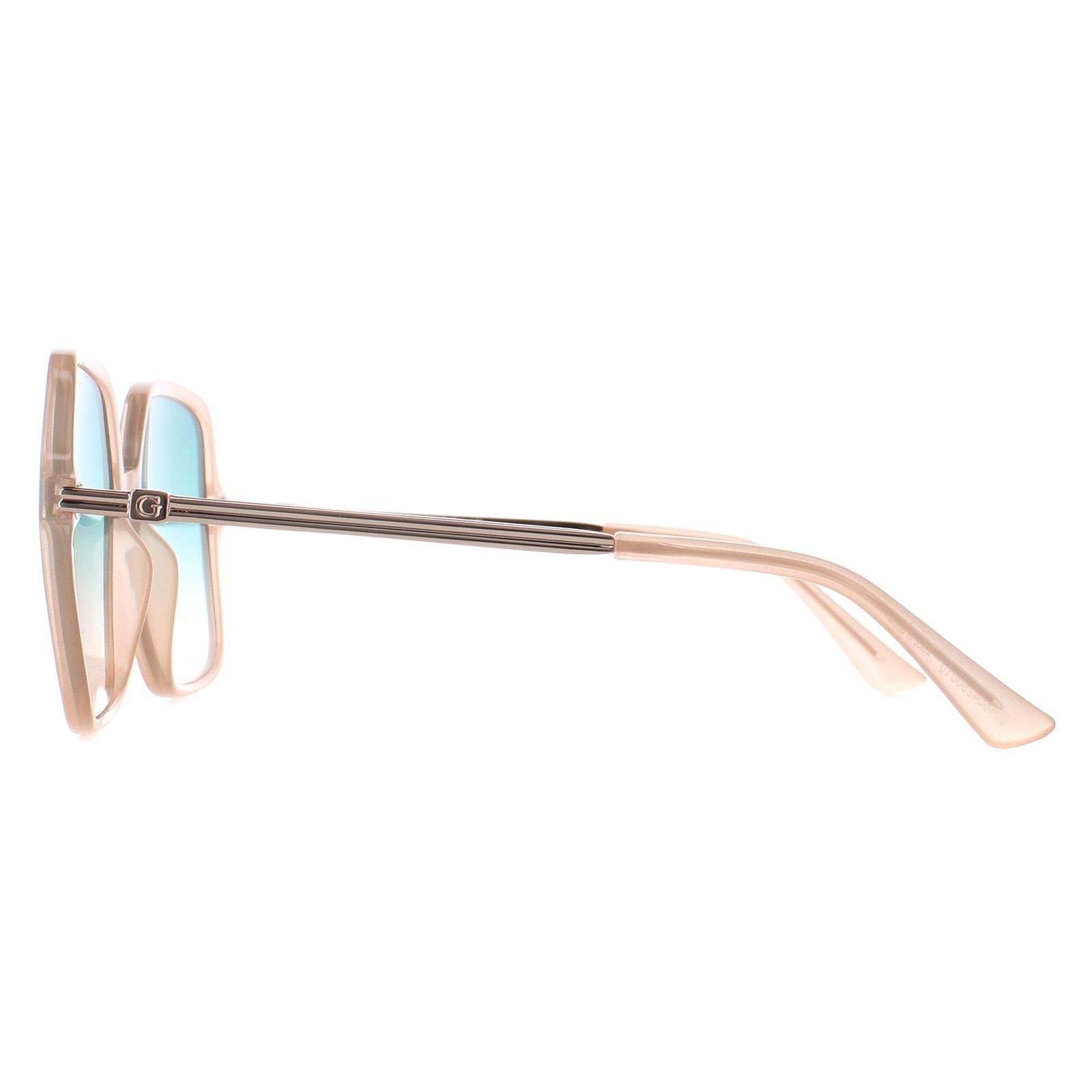 Guess Square Shiny Beige Green Gradient GU7845 image 3