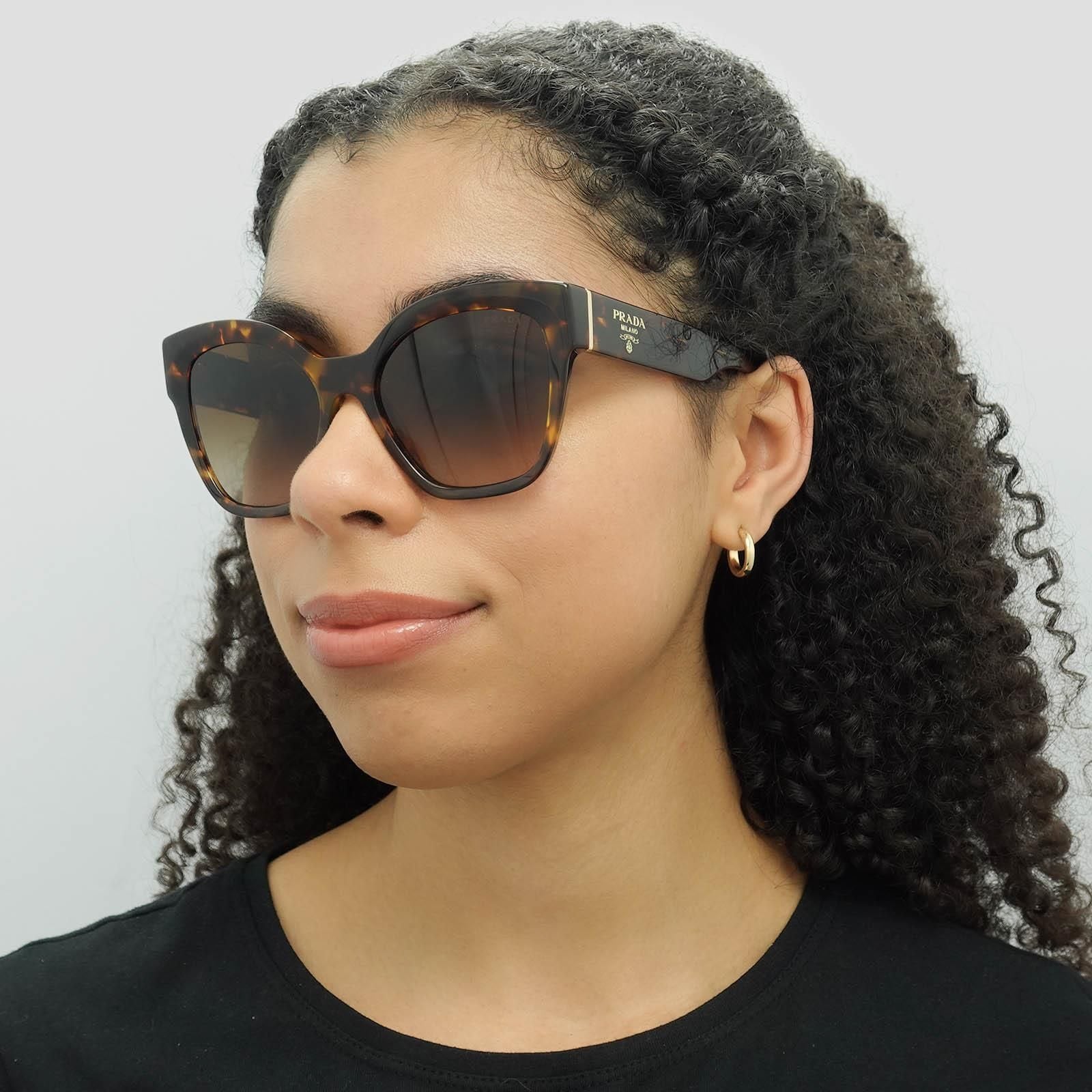 Prada Square Honey Tortoise Brown Gradient PR17ZS image 6