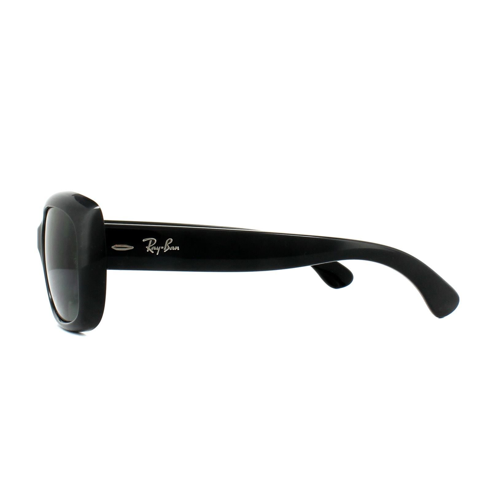 Ray-Ban Cat Eye Black Green Polarized Sunglasses image 3
