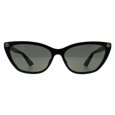 Gucci Cat Eye Shiny Black Grey GG1815S