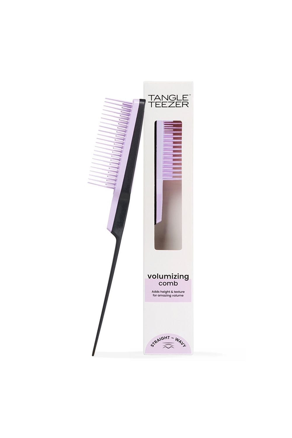 Tangle Teezer Back Combing Hairbrush - Lilac Lilac image 1