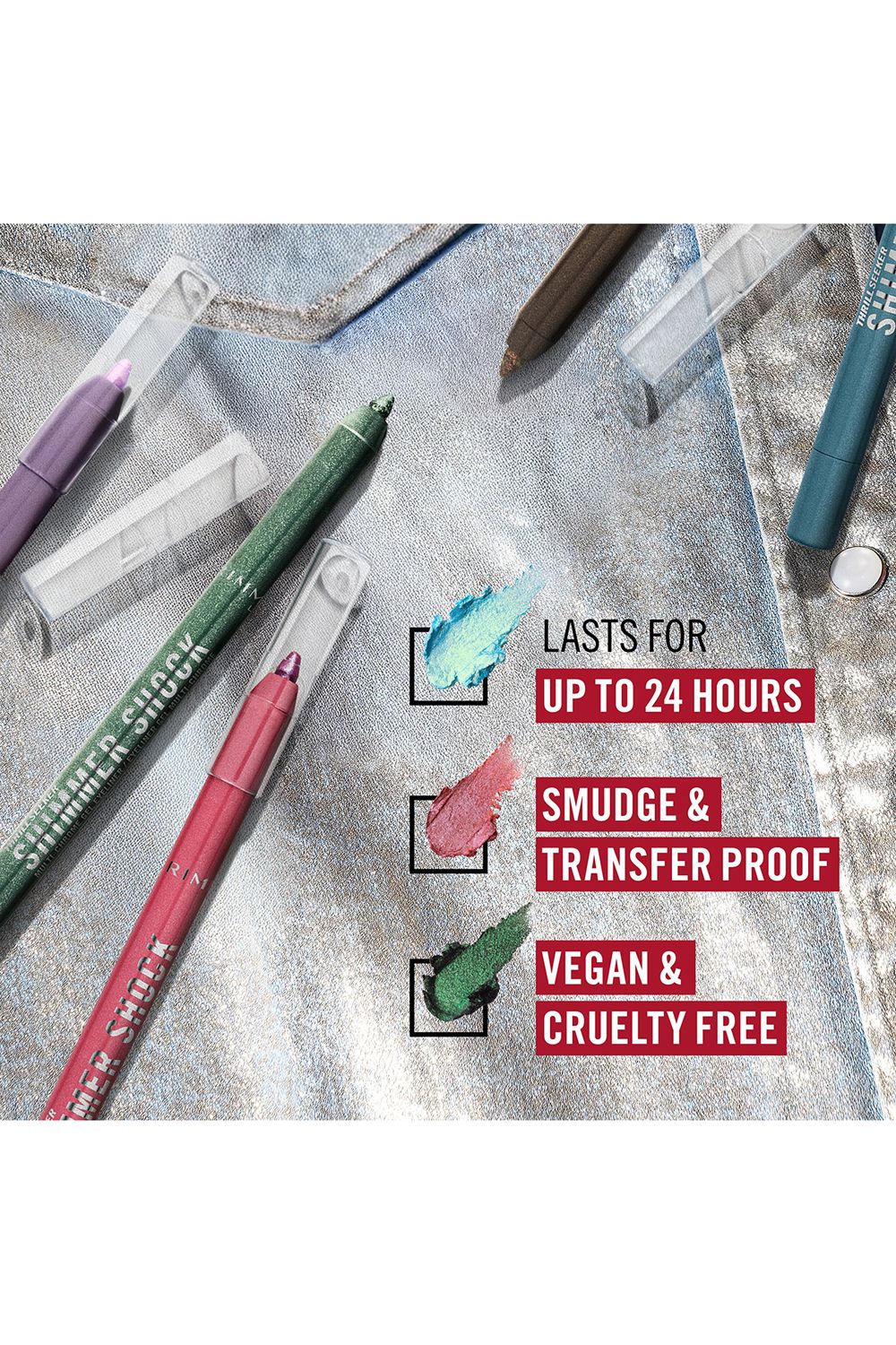 Rimmel London Thrill Seeker Multi-Chrome Gel Eyeliner 1.2g 003 Bronze Rush image 8