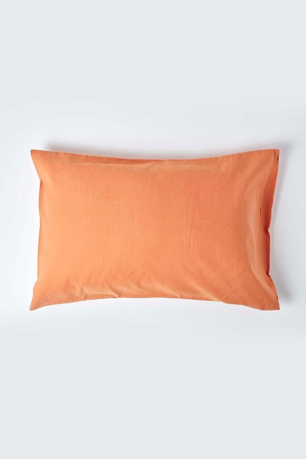 Homescapes Linen Housewife Pillowcase, King