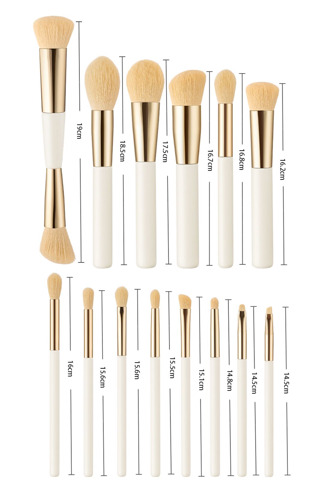 SHEONLY 13 Pcs Makeup Brushes image 4