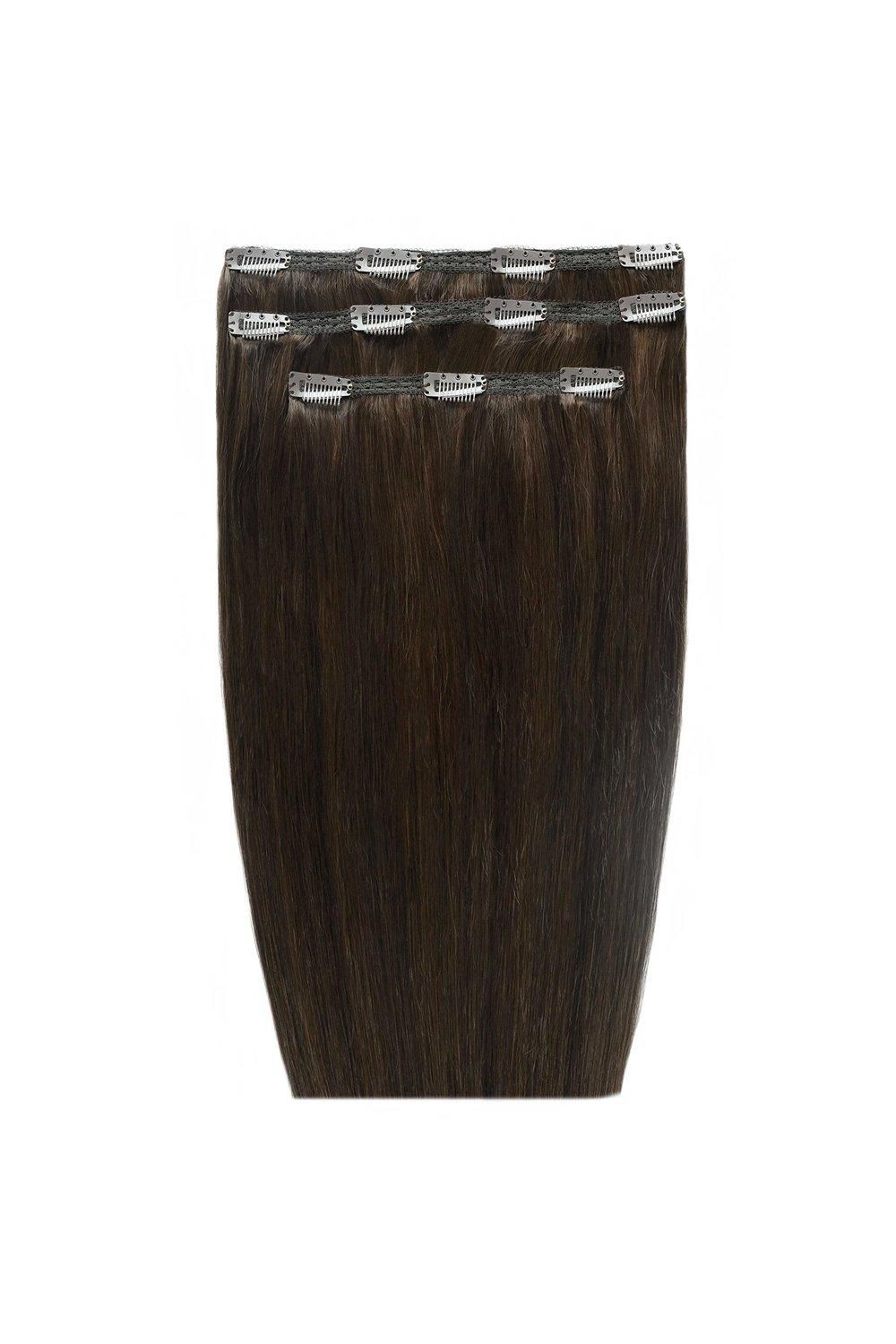 Beauty Works 18'' Deluxe Clip-In Extensions Raven image 1