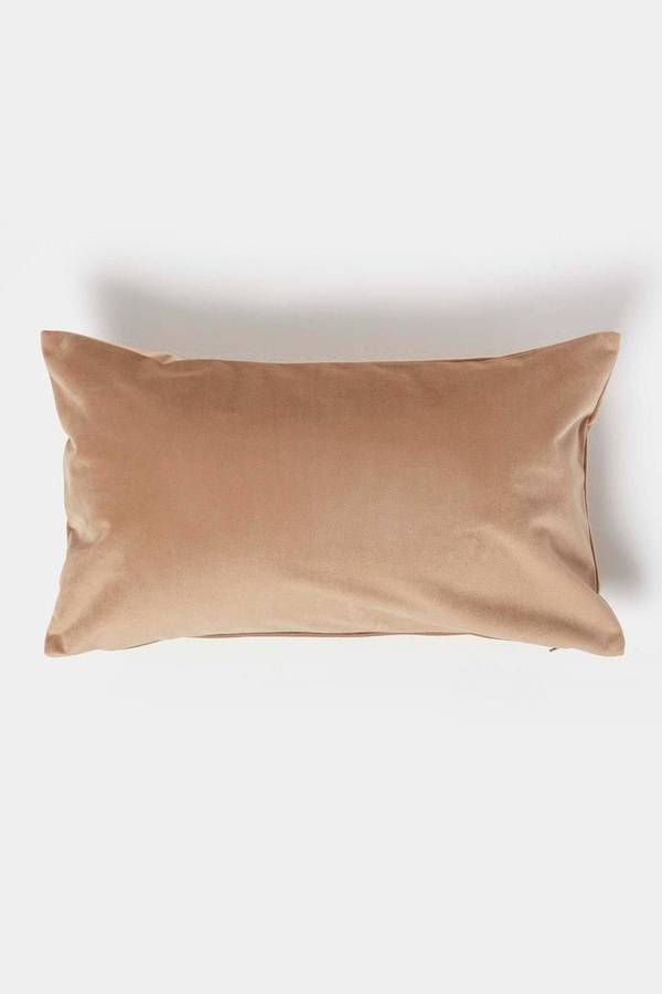 Homescapes Luxury Soft Velvet Cushion