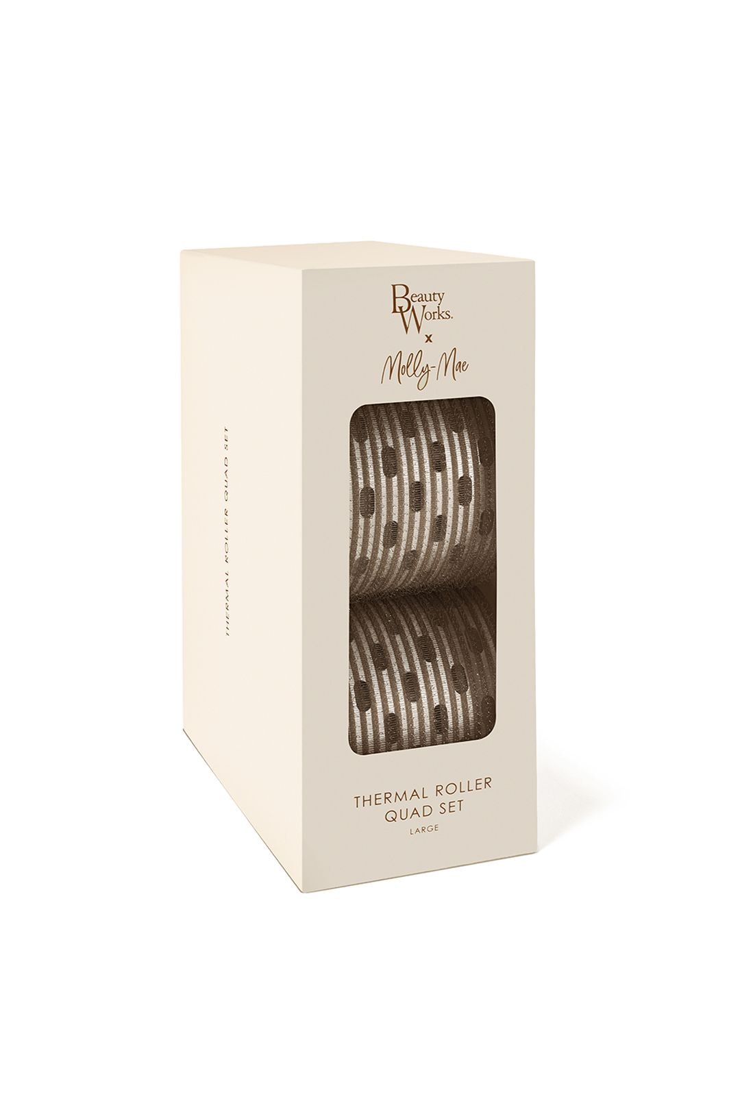 Beauty Works Beauty Works x Molly-Mae Large Thermal Roller 4 Set Multi image 1