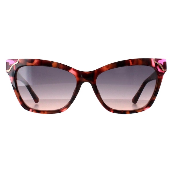 Guess Rectangle Pink Havana Smoke Gradient GU7840