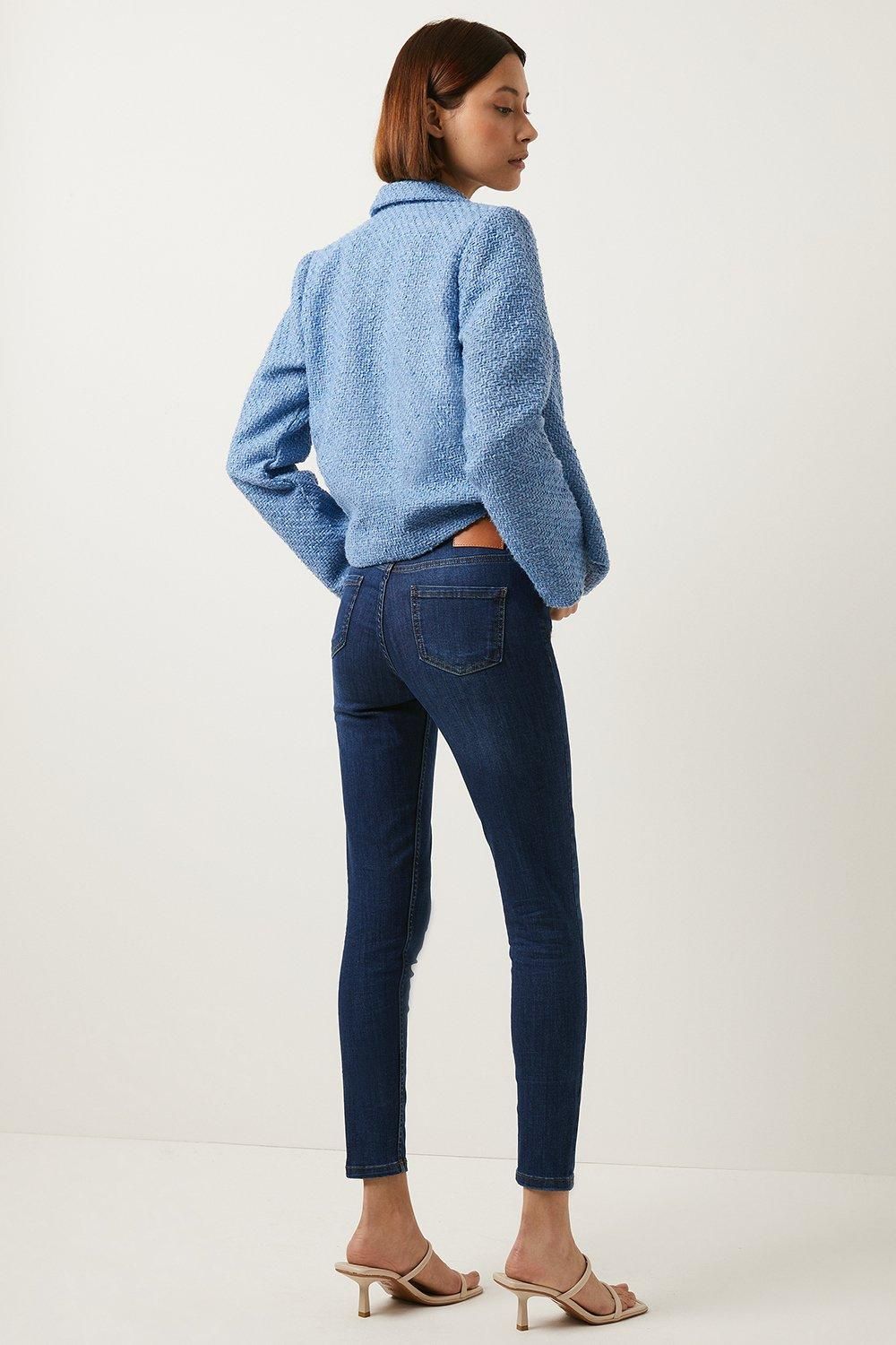 Oasis Jade Mid Rise Skinny Jean Mid Wash image 3