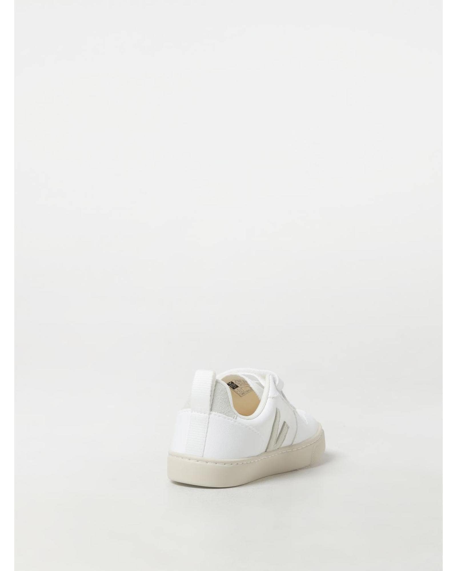 Veja Esplar Kids Velcro Sneakers - White image 3